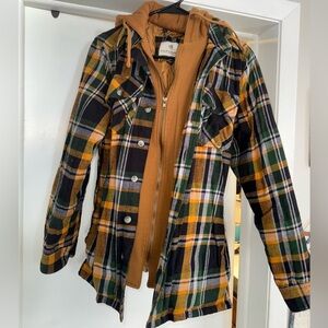 Legendary Whitetails Plaid Jacket with Hoodie